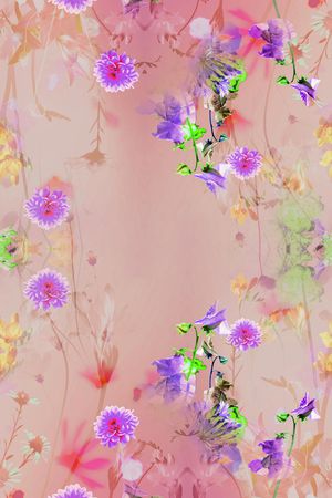 小清晰印花花型图片
