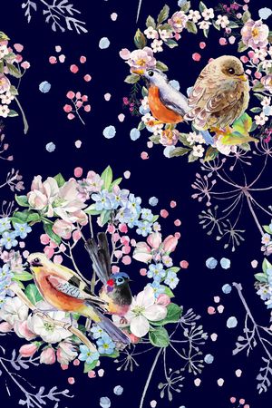 花环印花花型图片