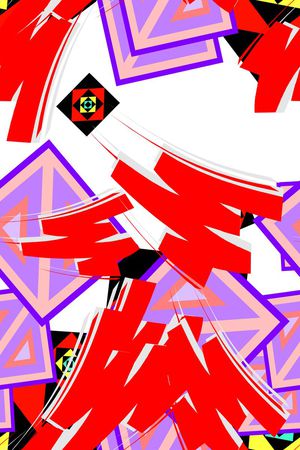长巾围巾印花花型图片