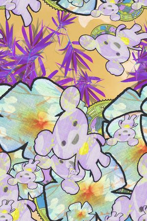 家纺印花花型图片