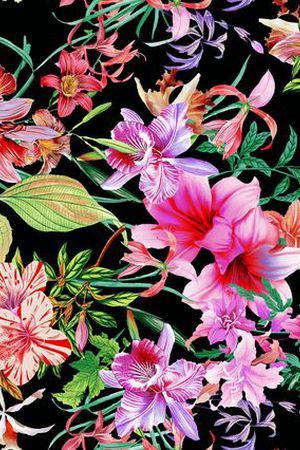 现代印花花型图片