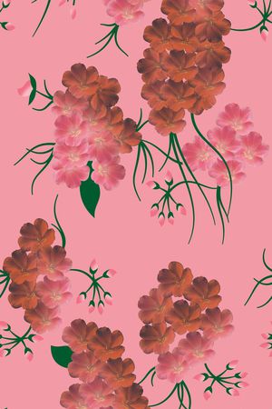中国风印花花型图片