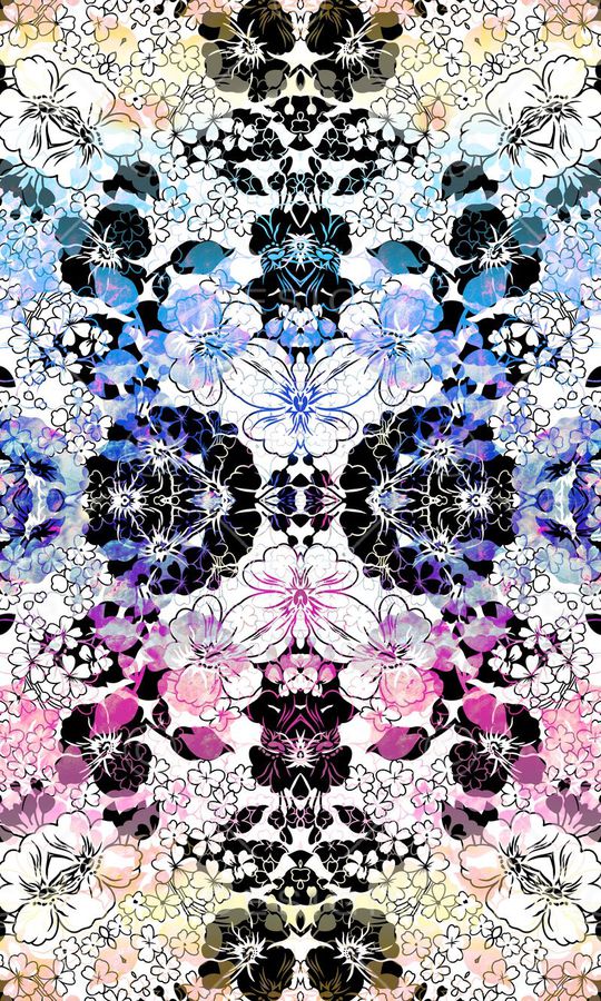 清新印花花型图片