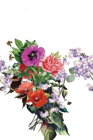 原创印花花型图片