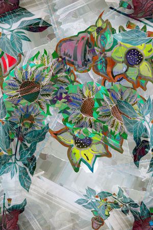 大牌印花花型图片