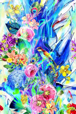 时尚印花花型图片