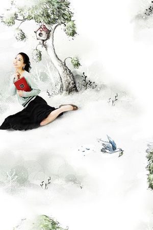 人物少女印花花型图片