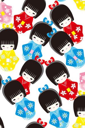 日本风印花花型图片