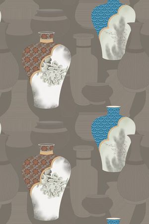 传统中国风 民族印花花型图片
