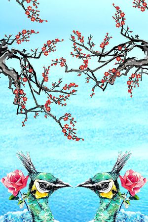 动物印花花型图片