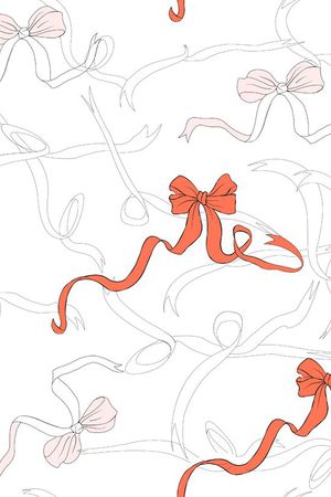 蝴蝶结印花花型图片