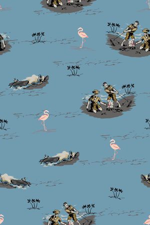 流行时尚印花花型图片