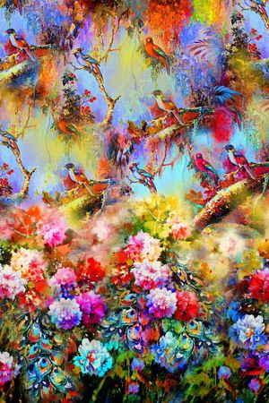 时尚印花花型图片