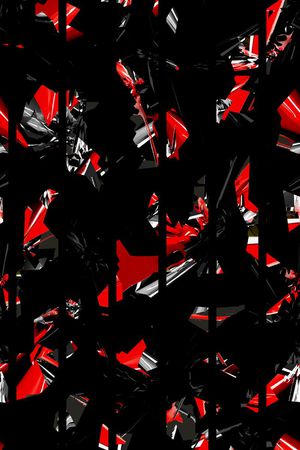 抽象印花花型图片