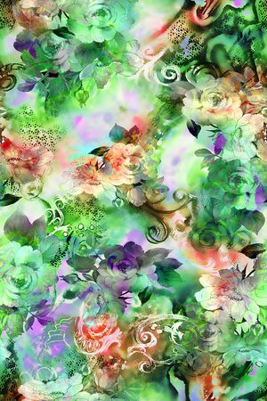 design印花花型图片