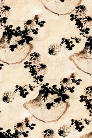 中国风印花花型图片