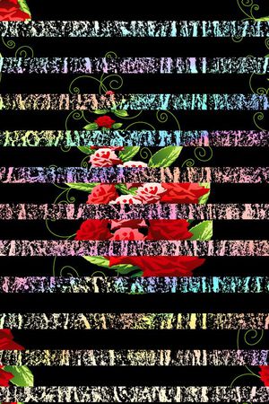 原创印花花型图片