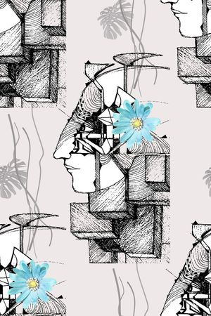 原创印花花型图片