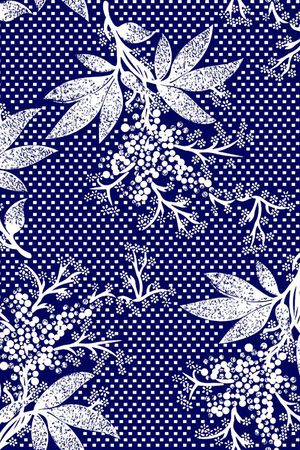 几何印花花型图片