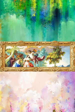 天使印花花型图片