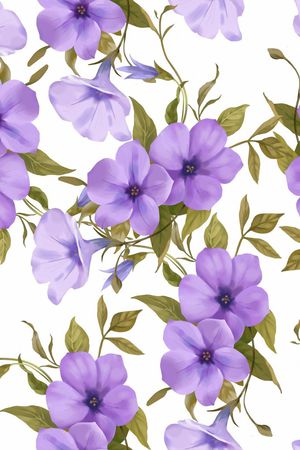 小碎花印花花型图片