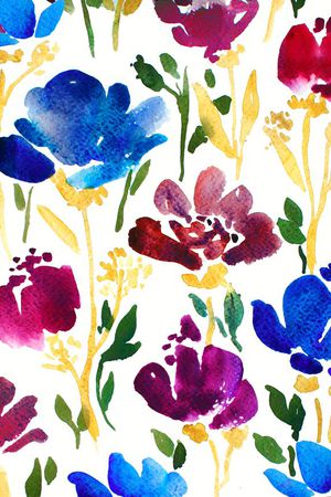 Floral印花花型图片
