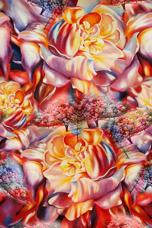 花卉印花花型图片