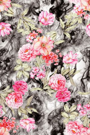 服装设计印花花型图片