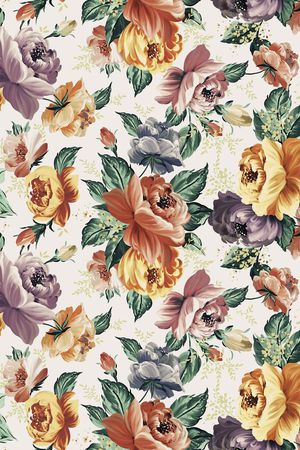 textile印花花型图片