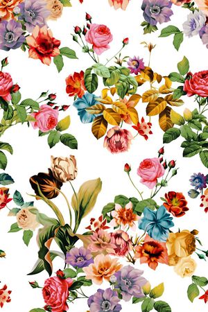 textile印花花型图片