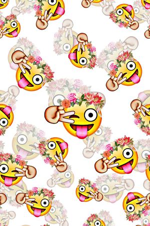 可爱印花花型图片