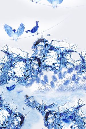流行时尚印花花型图片