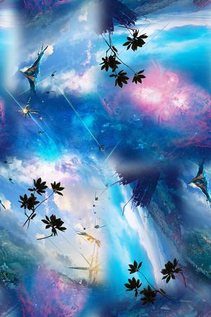 梦幻印花花型图片