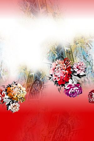 数码印花花型图片