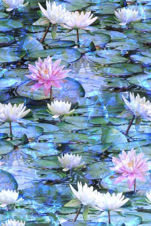 花卉印花花型图片