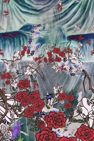 定位花印花花型图片