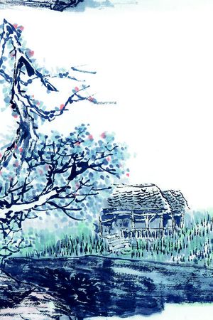 中国风印花花型图片