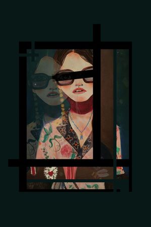GUCCI时尚女魔头印花花型图片