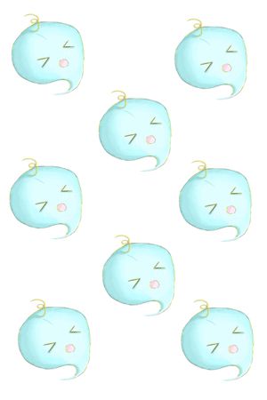 可爱印花花型图片