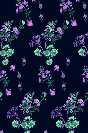 花卉印花花型图片