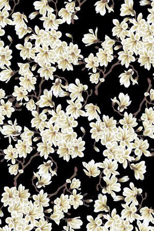 花卉印花花型图片
