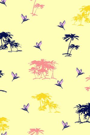 字母印花花型图片
