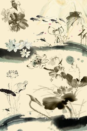 流行时尚印花花型图片