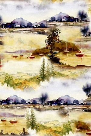 流行印花花型图片