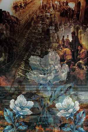中国风印花花型图片