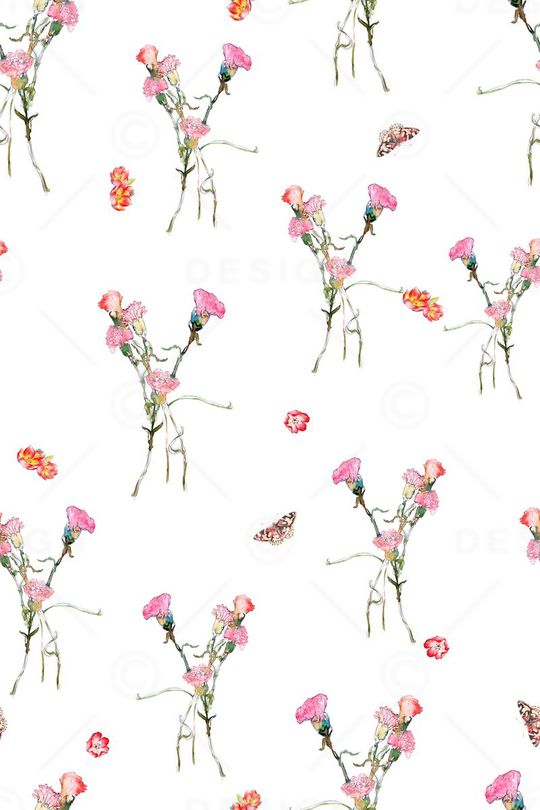 小清新印花花型图片