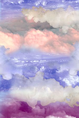自然景观印花花型图片