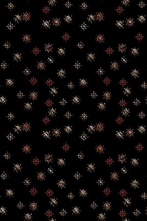 符号印花花型图片