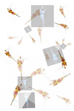 抽象印花花型图片