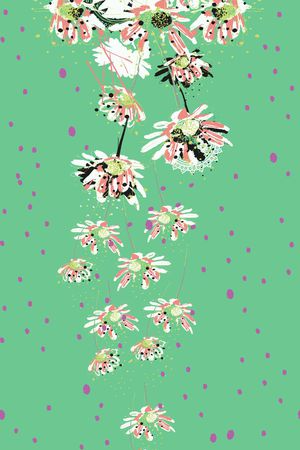 花卉印花花型图片